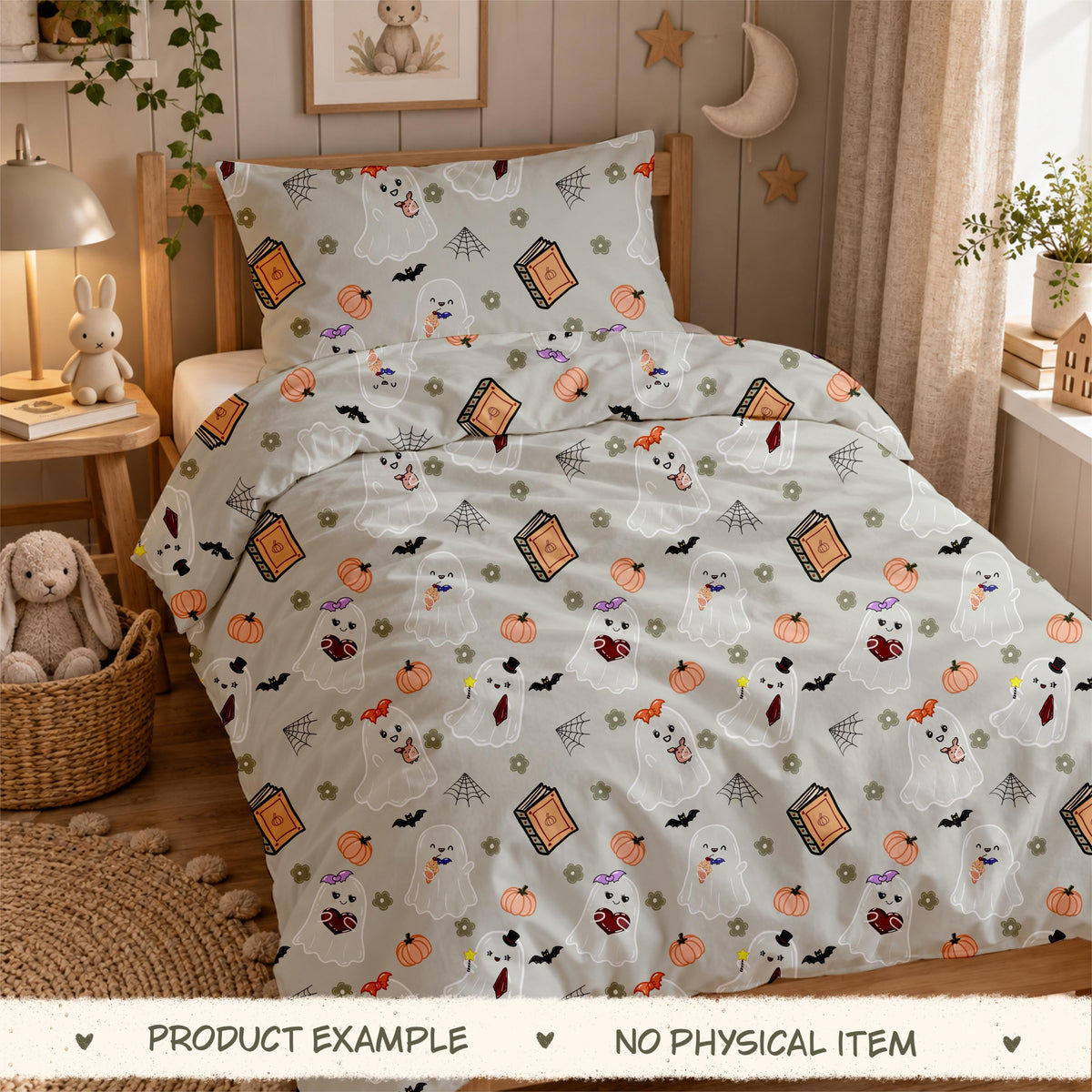 Spooky Friends Ghost Halloween Fabric Pattern (Digital Download)
